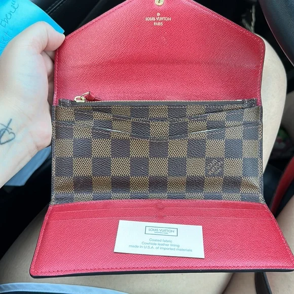 South bank crossbody & Josephine “Damier Ebene” wallet. Selling together! - Picture 6 of 16